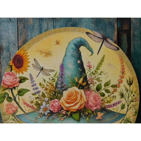 Blessed Summer Solstice Metal Tin Sign 8x8 Pagan Litha Decor - Picture 8 of 10